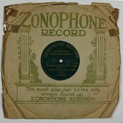 Disc Recording - Zonophone, "Weihnachtsbescherung" & "Des Seemanns Weihmachen", Various Speakers, 1914-1926
