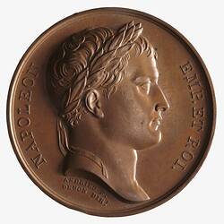Medal - Battle of Eylau, Napoleon Bonaparte (Emperor Napoleon I), France, 1807