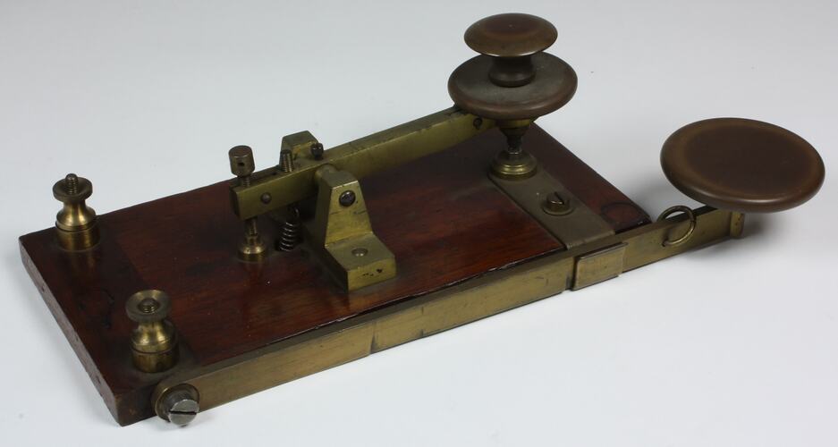 Morse Key - Marconi's Wireless Telegraph, circa 1902