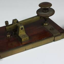 Morse Key - Marconi's Wireless Telegraph, circa 1902