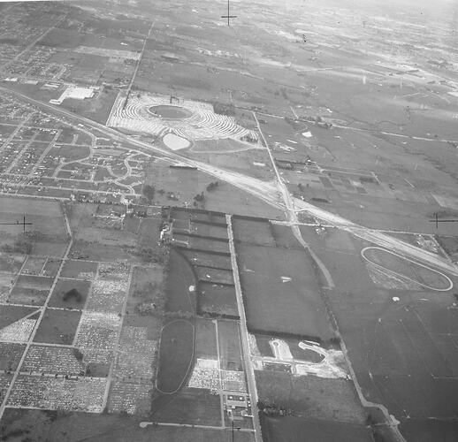 Negative - Aerial View of Mulgrave & Surrounding Area, Victoria, 1972