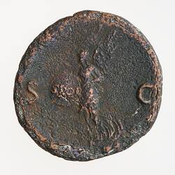 Coin - As, Emperor Nero, Ancient Roman Empire, 65 AD