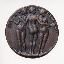 Electrotype Medal Replica - Maria Poliziano