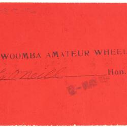 Ticket - Toowoomba Labour Day, 1947