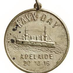 Medal - Navy Day, Adelaide, Australia, 1918