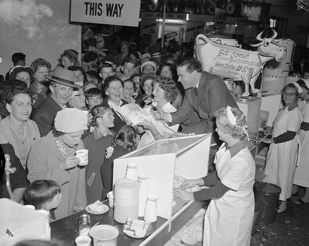 Food Service Promotion, Royal Melbourne Show, Flemington, Victoria, 23 Sep 1959