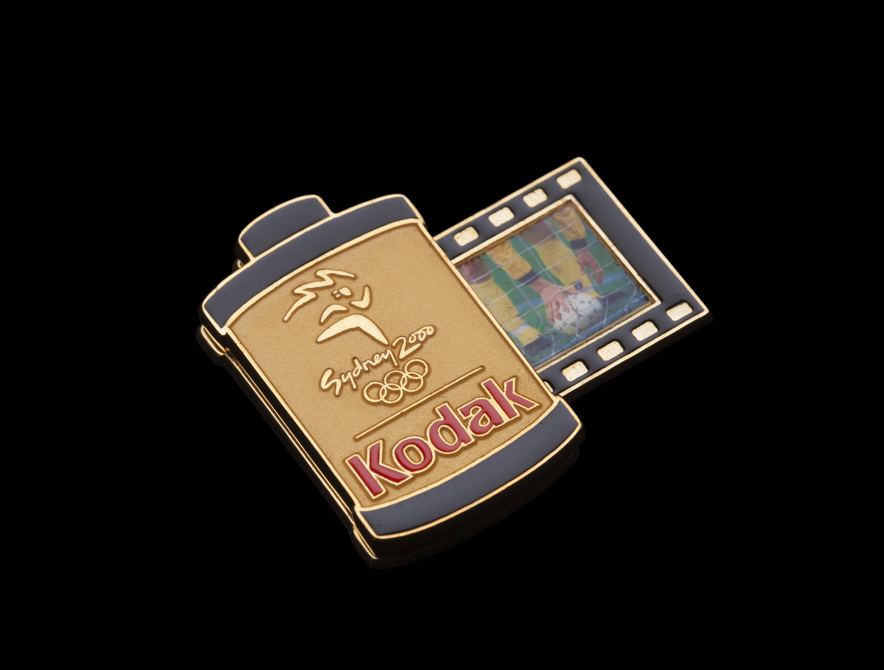 Lapel Pin - Kodak Roll Film, Sydney Olympic Games, 2000