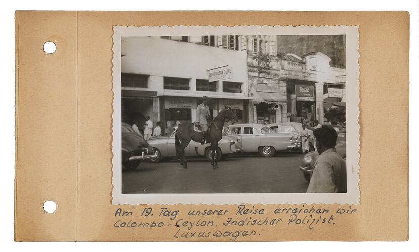 Street in Colombo, Sri Lanka, 1955