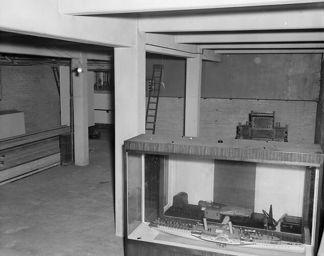 Site chosen for the photographic centre, Science Museum, Melbourne, 1970