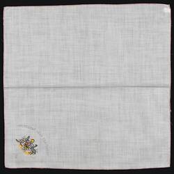 Handkerchief - 'Melbourne 1934 Centenary', Duke of Gloucester Visit, 1934