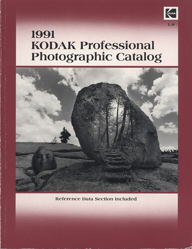 Cover page with photograph of rock.