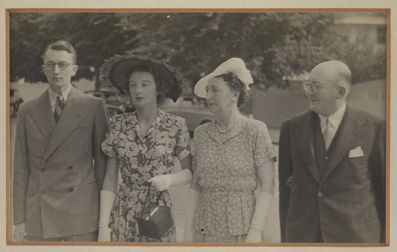 Edgar Rouse & Family, Melbourne, circa 1940s