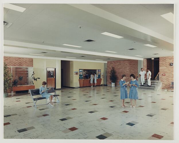 Kodak Australasia Pty Ltd, Amenities Building 9, Shop & Employees' Amenities Area, Coburg, circa 1963