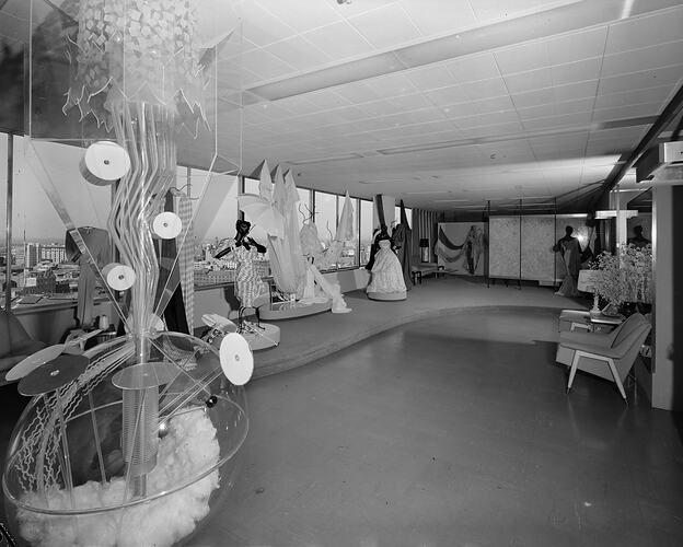 Imperial Chemical Industries, Showroom Display, ICI Building, East Melbourne, Victoria, Jan 1959