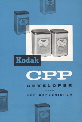 Cover page featuring illustrations of photochemical tins.