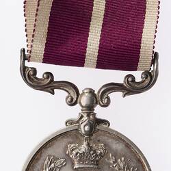 Medal - Meritorious Service Medal, King George V, Great Britain, Staff Sergeant William Edward Green, 1917 - Reverse