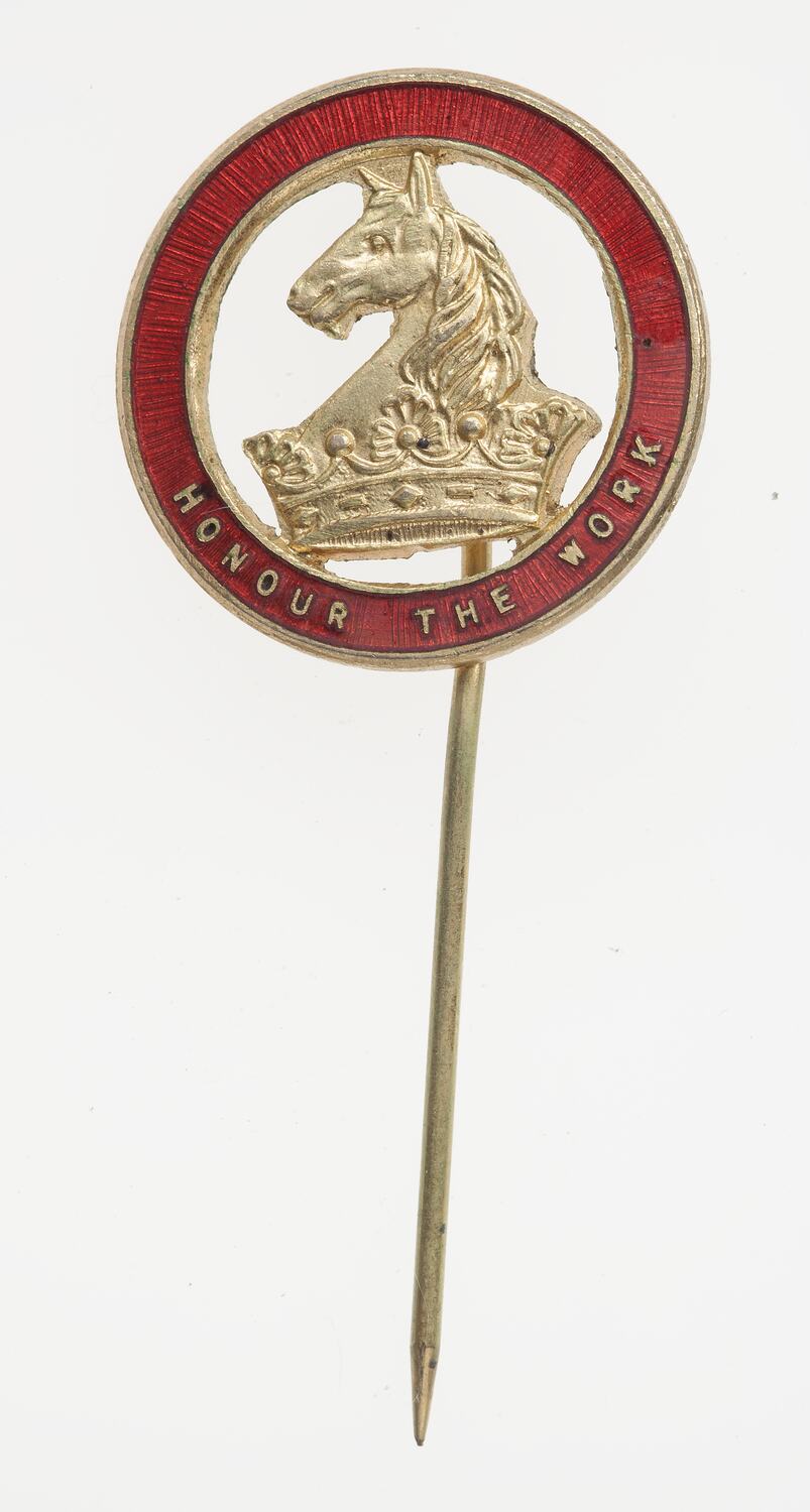 lapel-pin-honour-the-work-melbourne-high-school-melbourne-pre-1986