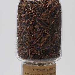 Tea Sample - Camellia sinensis, Chinese, Stick, pre 1920