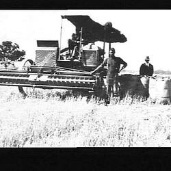 Photograph - H.V. McKay Pty Ltd, Farm Equipment Manufacture & Field Trials, Salisbury West, Victoria, Dec 1928