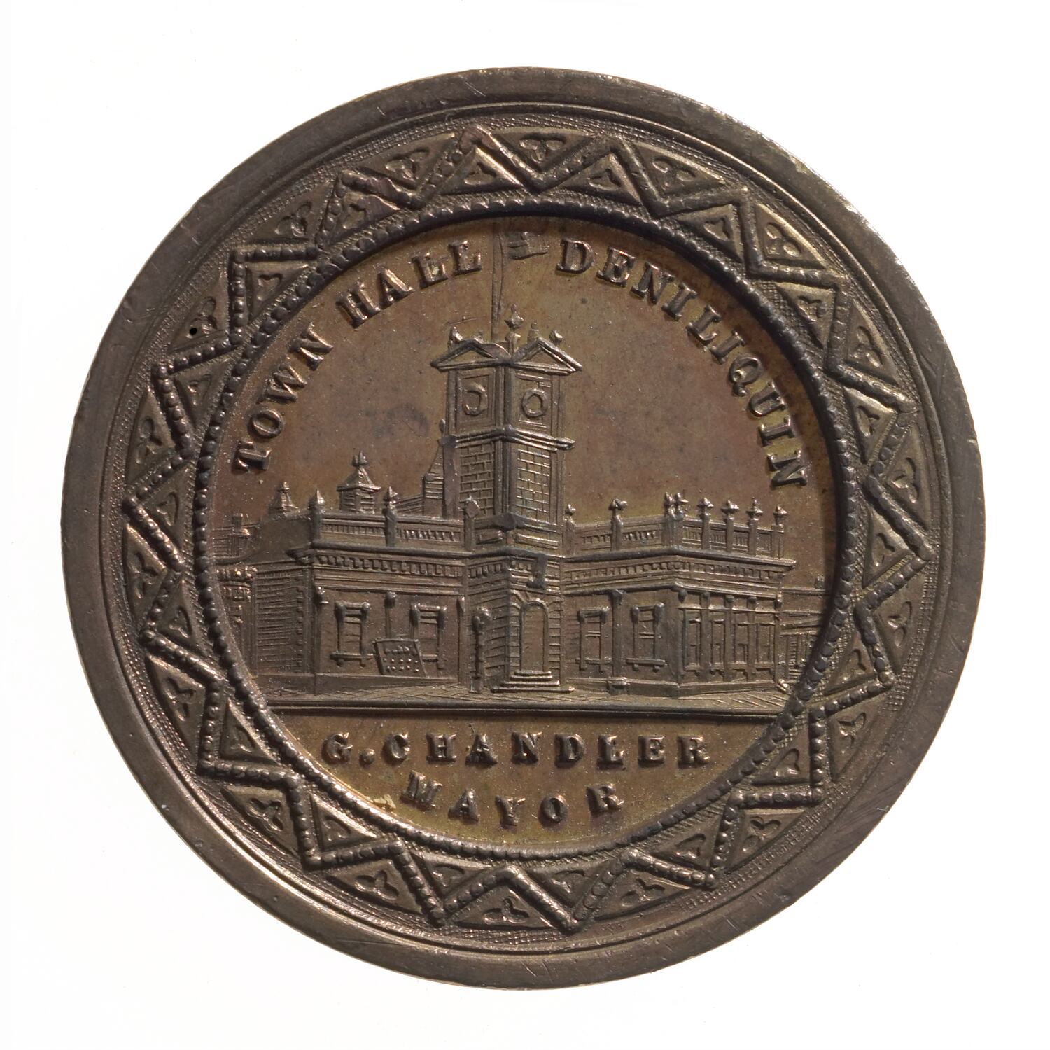 Medal - Jubilee of Queen Victoria, Deniliquin, New South Wales, Australia,  1887