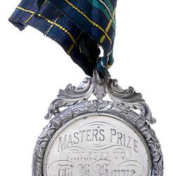 Medal - School of Art, Public Library, Victoria Masters Prize, 1873 AD
