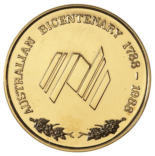 Medal - Australian Bicentenary, 1988