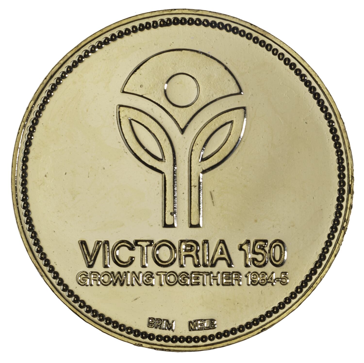 Medal Sesquicentenary of Victoria, City of Waverley, Waverley City