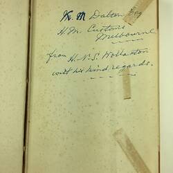 HT 57249, Book - H.N.P. Wollaston, 'Commonwealth of Australia. Customs Law & Regulations', William Brooks & Co. Sydney, 1904 (GOVERNANCE), Document, Registered