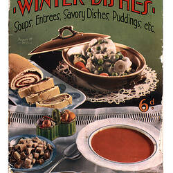 Recipe Book - 'Winter Dishes', Home Beautiful, 1933