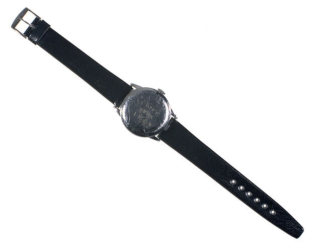 Wrist Watch with Raised Figures