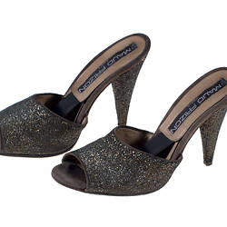 Shoes - Maud Frizon, Mule, Copper Glitter