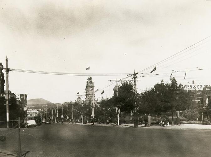Photograph - Street Scene, Ballarat, 1938