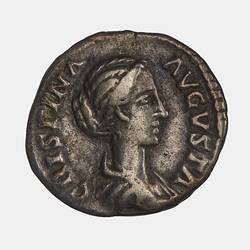 Coin - Denarius, Emperor Commodus, Ancient Roman Empire, 178-191 AD