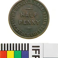 Henry J. Hall Token Halfpenny