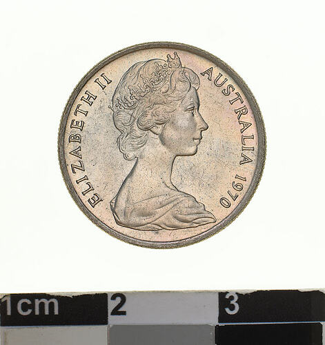Coin - 5 Cents, Australia, 1970