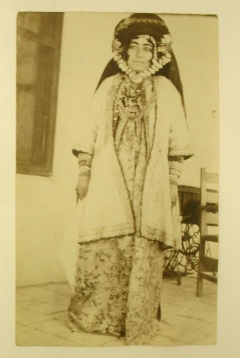 Photograph - Kurdish Woman Wearing Traditional Clothing, Middle East ...