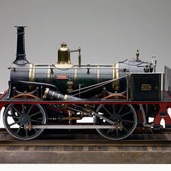 Locomotive Model, Melbourne, 1857