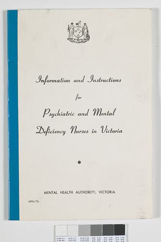 Booklet - Information and Instructions for Nurses