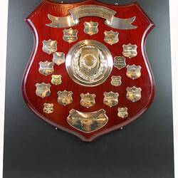 Shield - 'Hostel of the Year', Commonwealth Accommodation & Catering Services Limited,1963 -1980