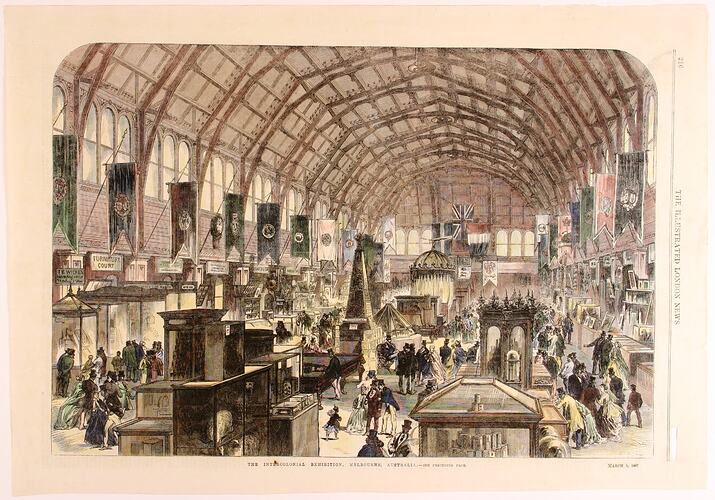 Newspaper Page - The Illustrated London News, 2 March 1867