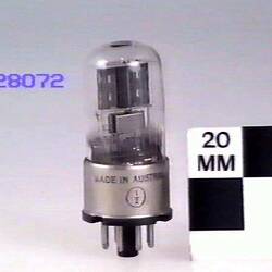 Electronic Valve - Philips, Double-Diode-Triode, Type 6SQ7GT, 1945-1952