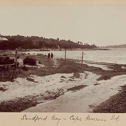 Photograph - 'Sandford Bay, Cape Barren Island', 1893