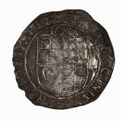 Coin - Sixpence, James I, Great Britain, 1605 (Reverse)