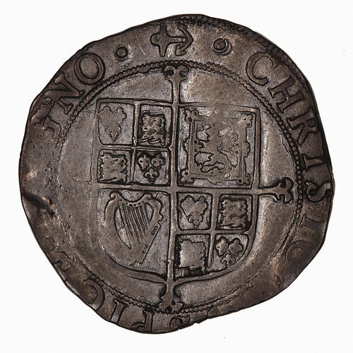 Coin - 1 Shilling, Charles I, Great Britain, 1638-1639 (Reverse)