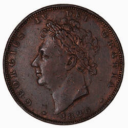Coin - Farthing, George IV, Great Britain, 1826