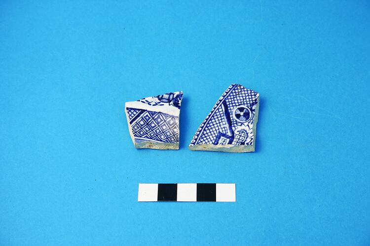 Plate - Ceramic, Willow, circa 1805-circa 1900