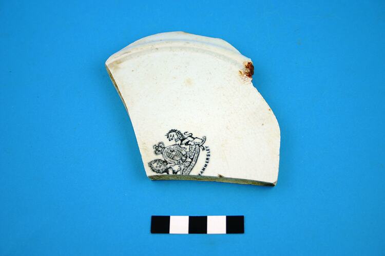 Fragement of plate base.