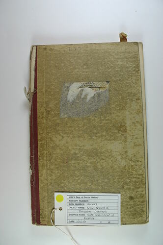 Book - Record of Outwards Livestock, Newmarket Saleyards, 1973 -1975