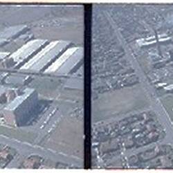 Negative - Kodak, Coburg, Aerial, 1965