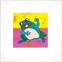 Greeting Card - Frog, Thomas Le for Austcare, 1996